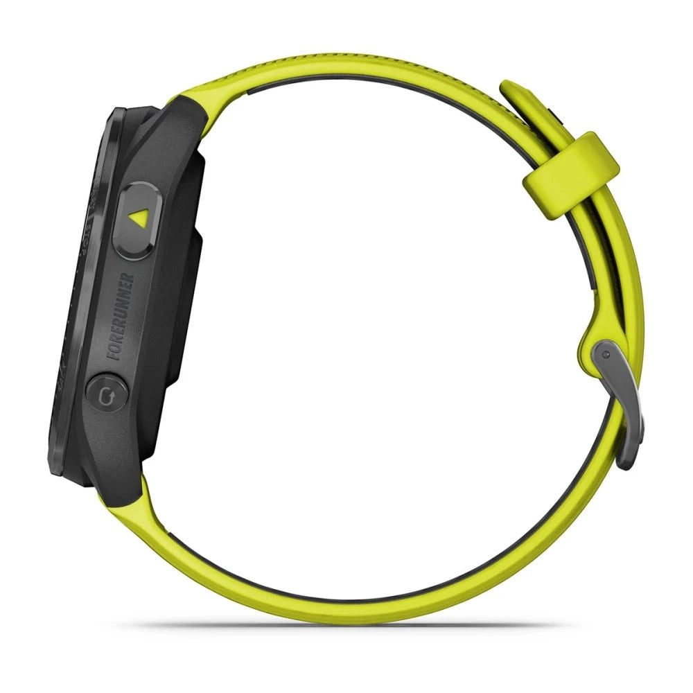 GARMIN Forerunner® 965 GPS Smartwatch | Carbon Grey DLC Titanium Bezel with Black Case Black