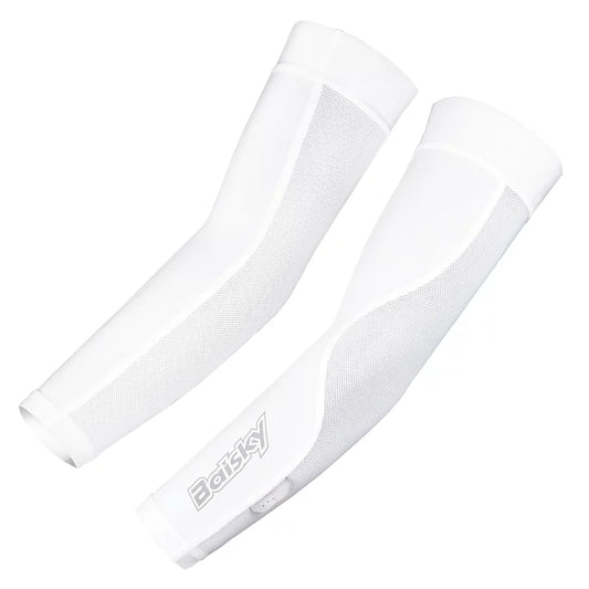 Baisky Cycling  Arm Warmer | Assault White