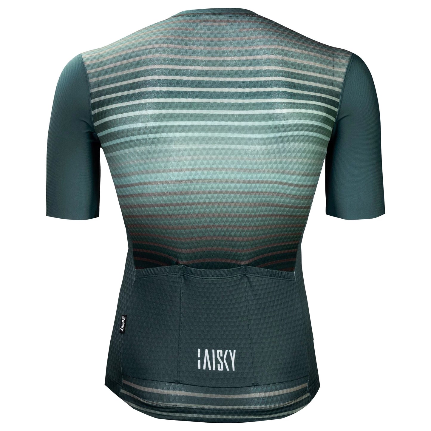 Baisky Men's Short Cycling Jersey | Green Noble