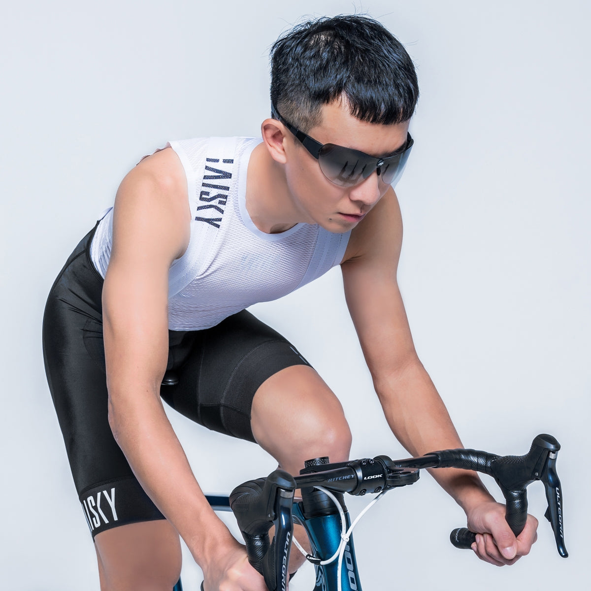 Baisky Men's Cycling Bibs Shorts| UNLIMITED II Black