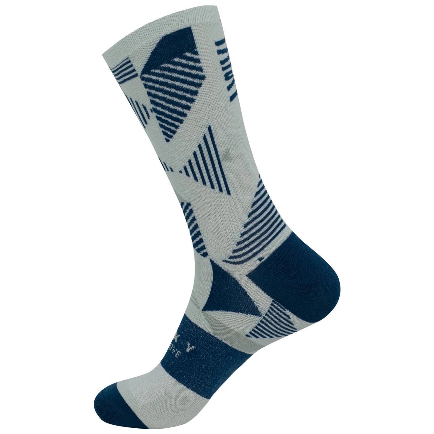 Baisky Cycling Sport Socks | Geometry II Blue