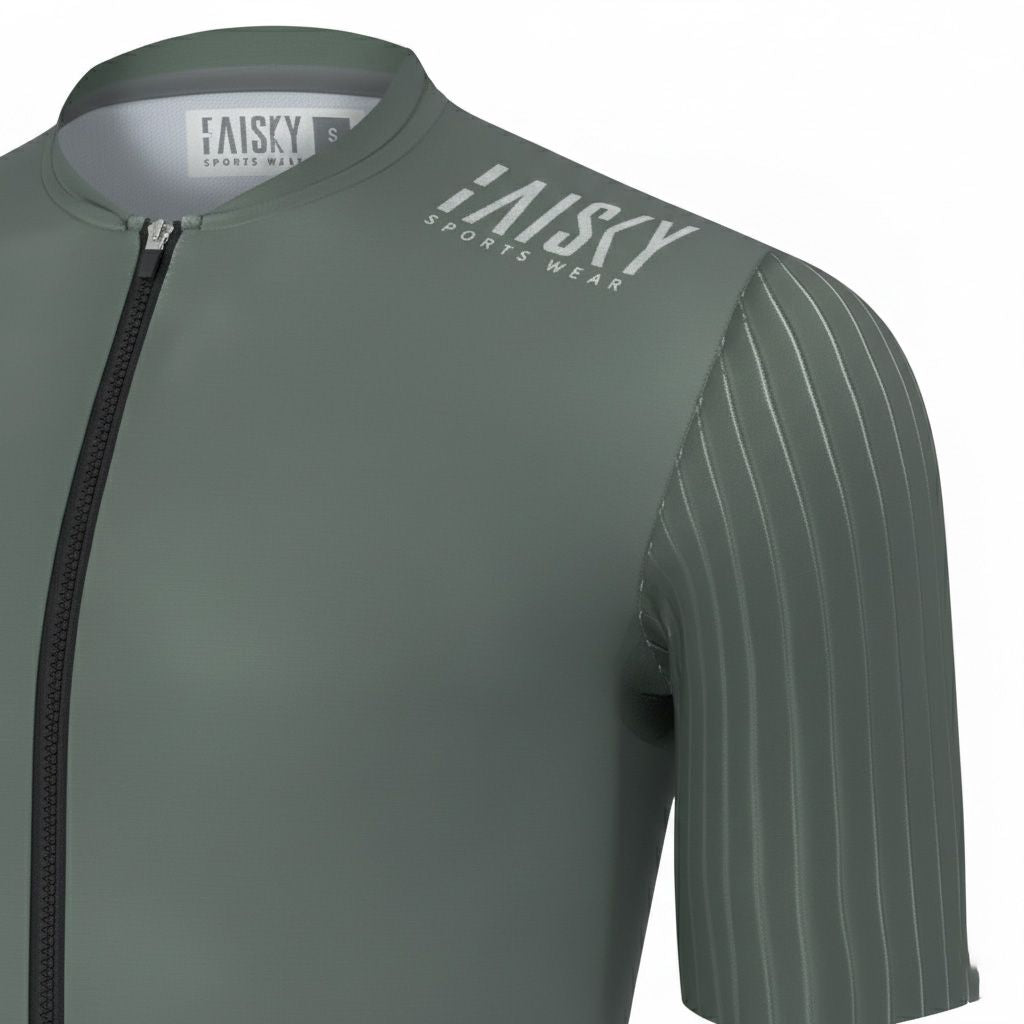 Baisky Men’s Cycling Short Jersey - Purity V DarkGray