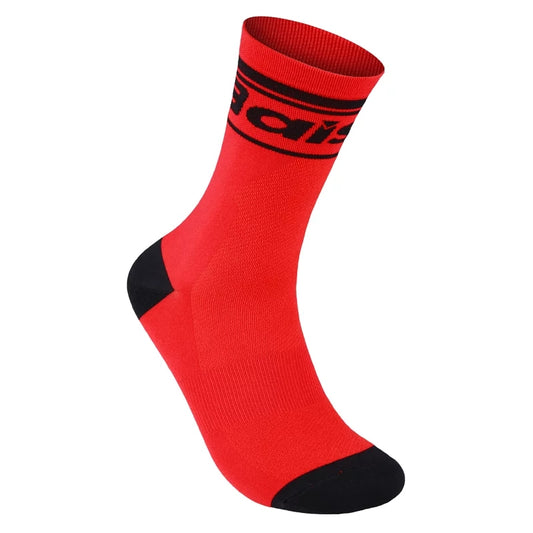 Baisky Cycling Sports Socks | Classic Red