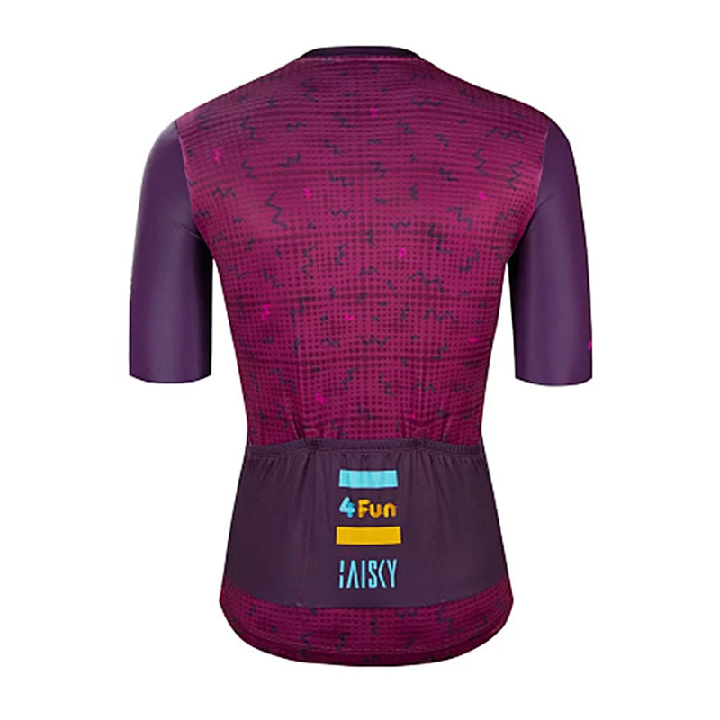 Baisky Men's Short Cycling Jersey | Fun4 Red | XL