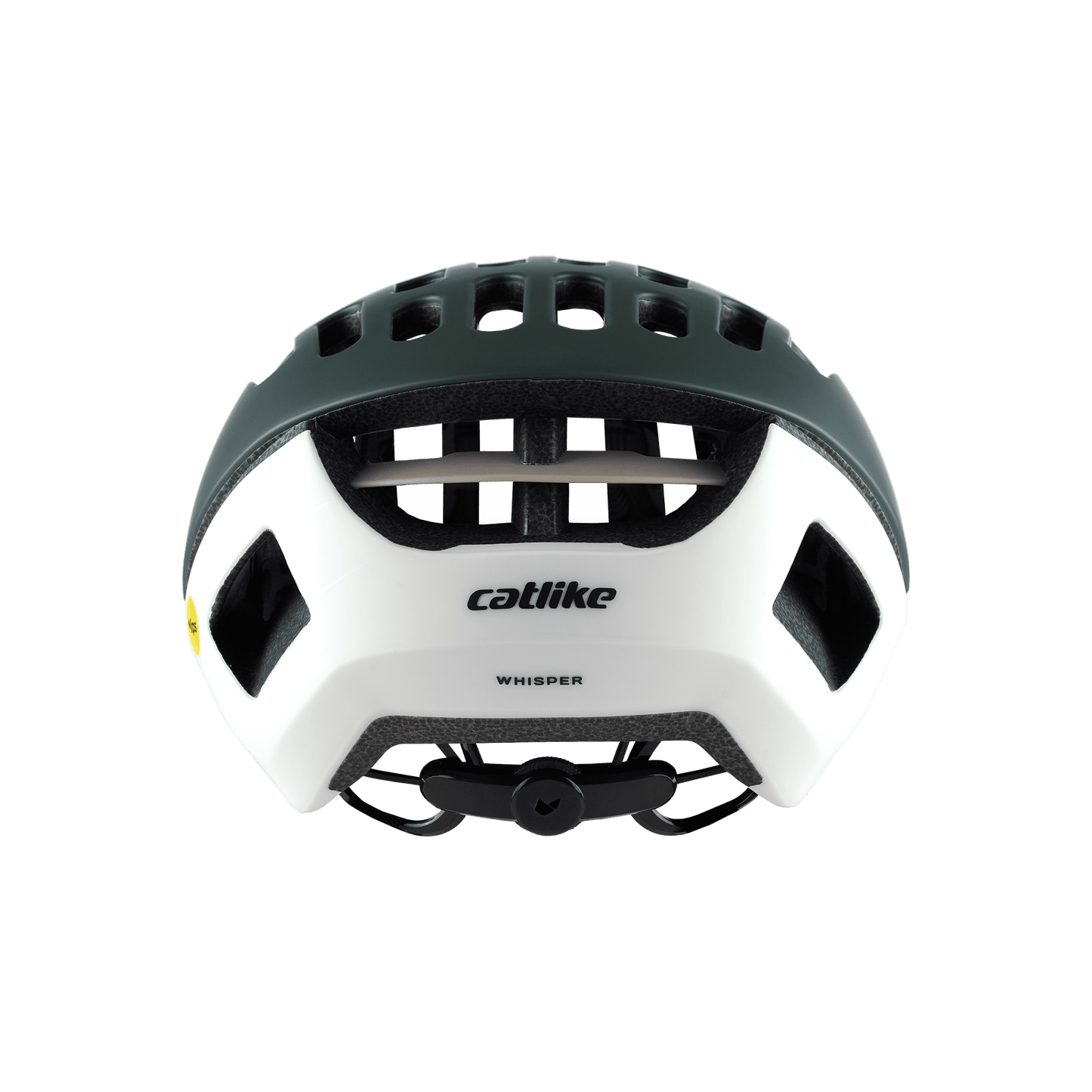 Catlike Whisper II Cycling Helmet | Deep Forset Green/White