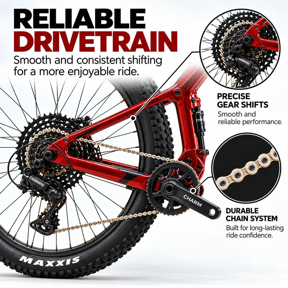 GIANT Faith 24 Full Suspension Kids Mountain Bike - Raw Aluminum