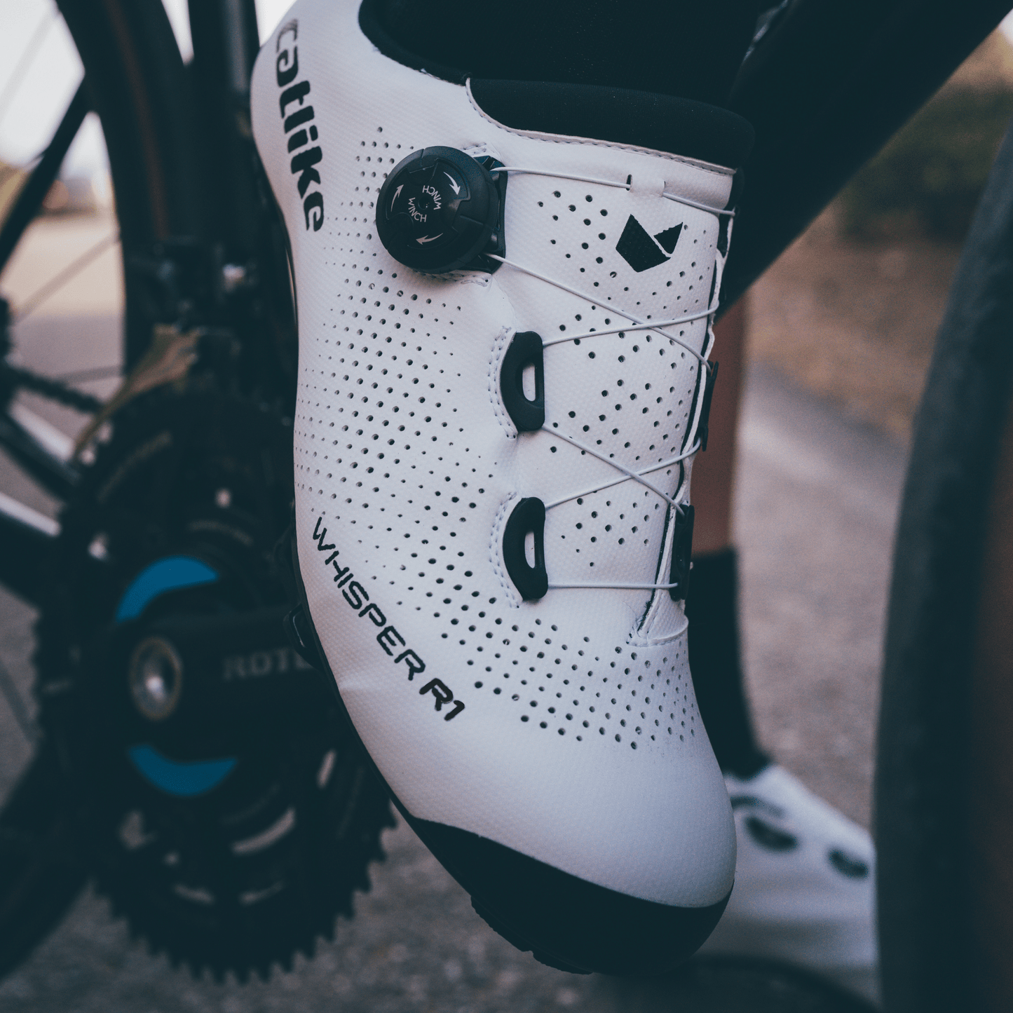 Catlike Whisper R1 Road Cycling Shoes – White