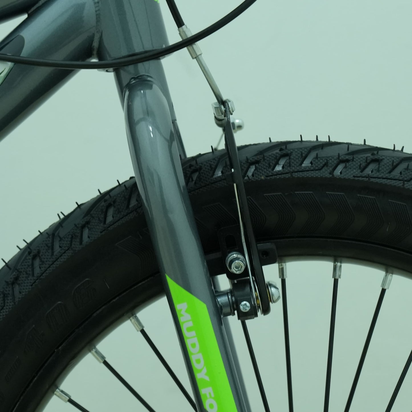Muddy Fox 20-Inch Kids Bike | Boy |Grey Green