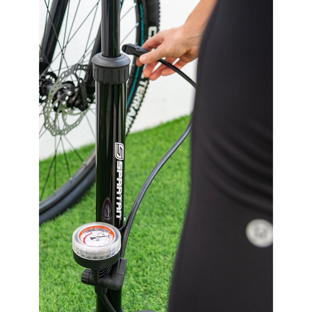 Spartan Spartan Bicycle Pump With Guag