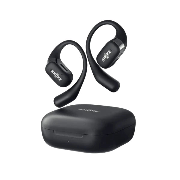 Shokz OpenFit Open-Ear Wireless Earbuds Black