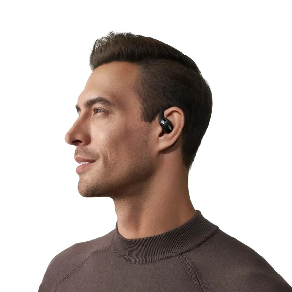 Shokz OpenFit Open-Ear Wireless Earbuds Black