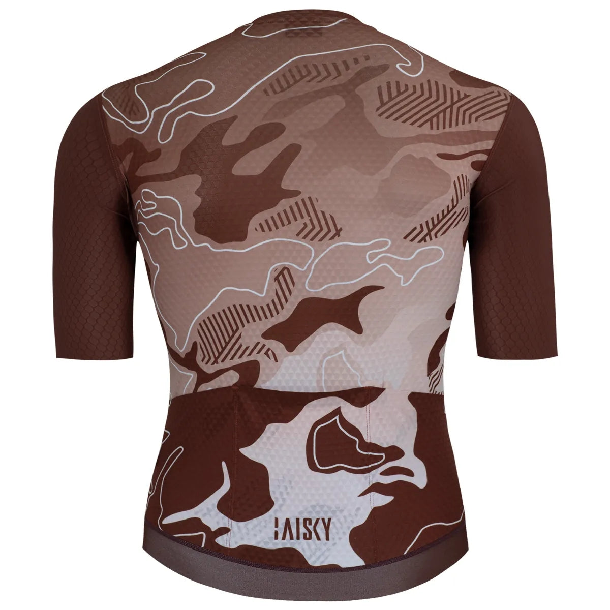 Baisky Men's Cycling Short Jersey | Geology Brown