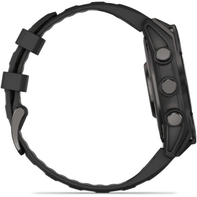 GARMIN Fenix® 8 AMOLED Multisport Smartwatch | Sapphire Carbon Gray DLC Titanium |47 mm