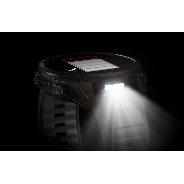 GARMIN Fenix® 8 AMOLED Multisport Smartwatch | Sapphire Carbon Gray DLC Titanium |47 mm