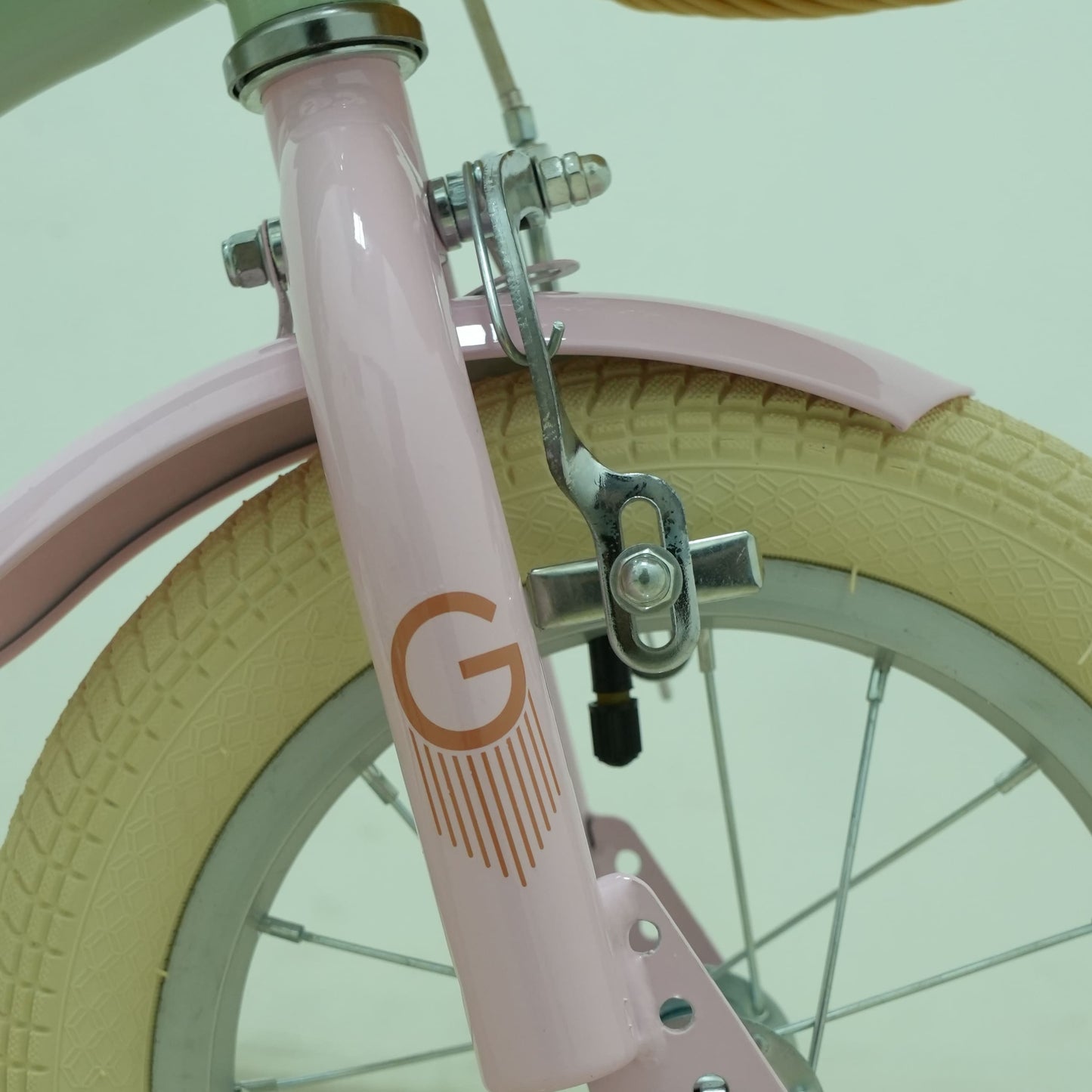 Muddy Fox 12-Inch Kids Bike | Girls | Mint Green with Pink