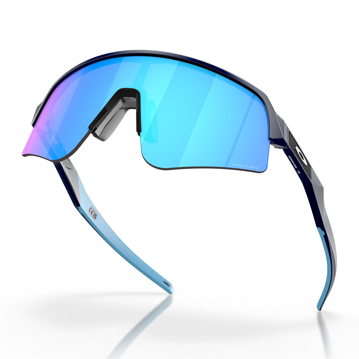 Oakley Sutro Lite Sweep Sports Glass | Matte Navy Frame with Prizm Sapphire