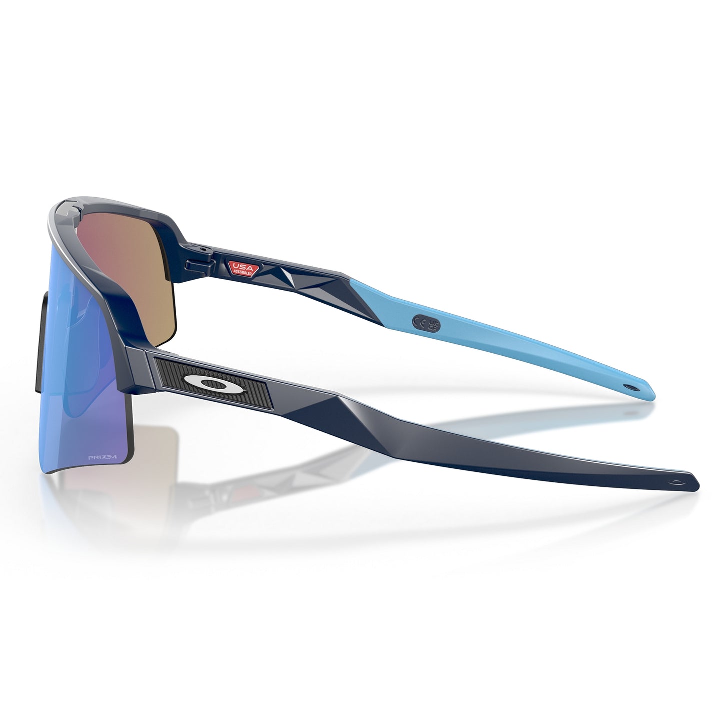 Oakley Sutro Lite Sweep Sports Glass | Matte Navy Frame with Prizm Sapphire