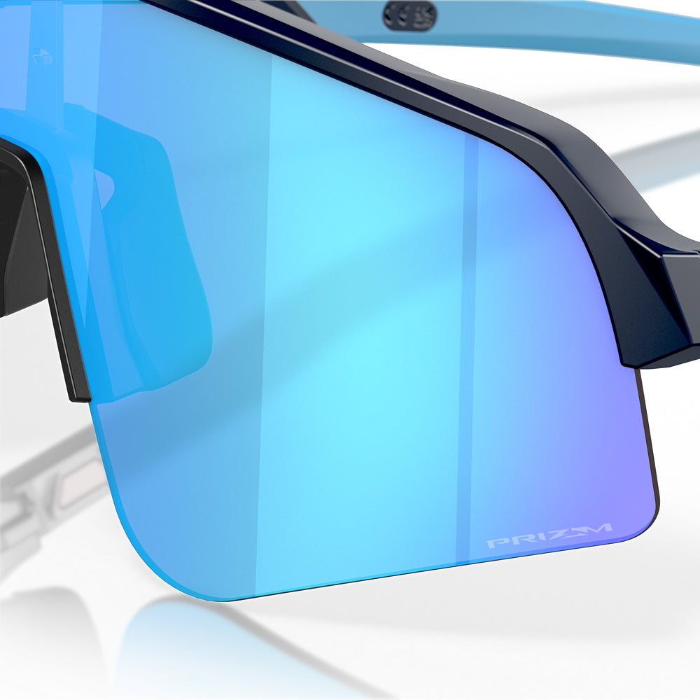 Oakley Sutro Lite Sweep Sports Glass | Matte Navy Frame with Prizm Sapphire
