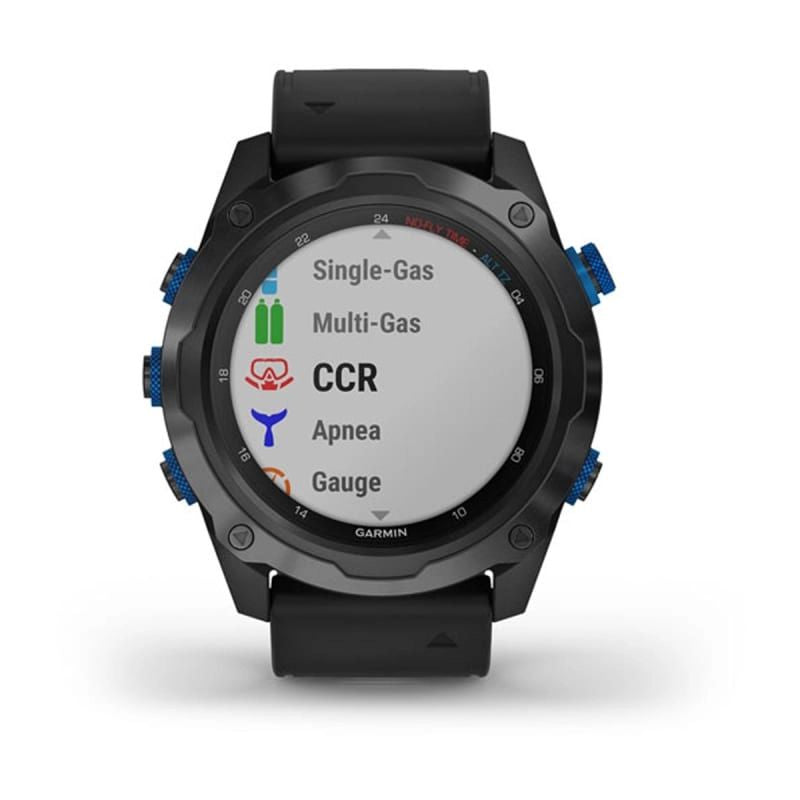 GARMIN Descent Mk2i Smartwatch – Titanium Carbon Grey DLC with Black Band