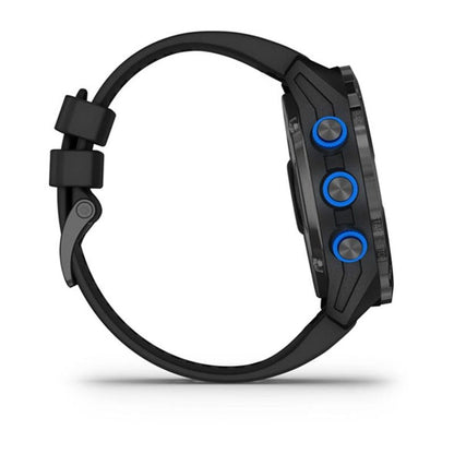 GARMIN Descent Mk2i Smartwatch – Titanium Carbon Grey DLC with Black Band