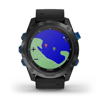 GARMIN Descent Mk2i Smartwatch – Titanium Carbon Grey DLC with Black Band