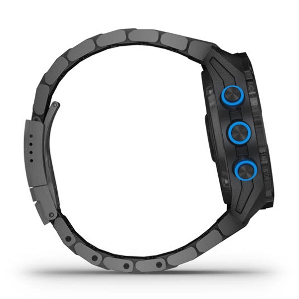 GARMIN Descent Mk2i Dive Computer Smartwatch - Titanium Carbon Grey DLC with Titanium Band & Descent T1 Transmitter