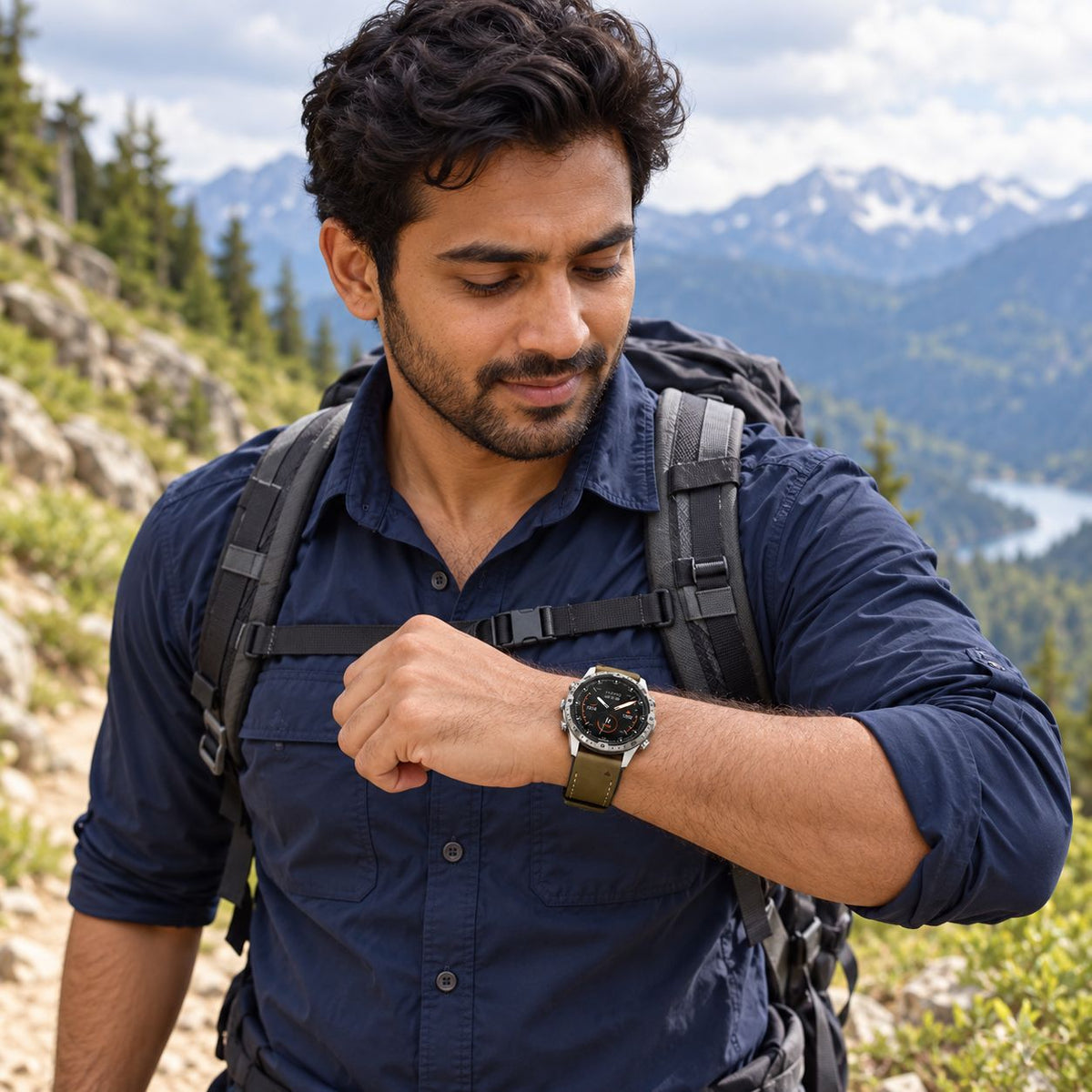 GARMIN MARQ Adventurer Gen 2 Modern Tool Watch - Brown