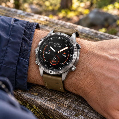 GARMIN MARQ Adventurer Gen 2 Modern Tool Watch - Brown
