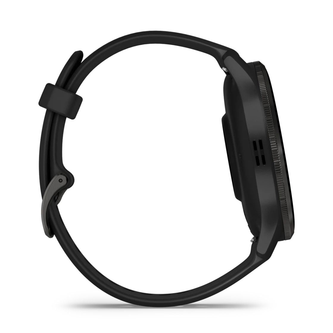 GARMIN Venu 3 GPS Fitness Smartwatch - Slate Stainless Steel Bezel with Black Case | Silicone Band