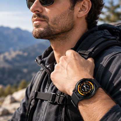 GARMIN Venu 3 GPS Fitness Smartwatch - Slate Stainless Steel Bezel with Black Case | Silicone Band