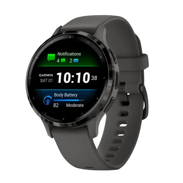 GARMIN Venu 3S GPS Fitness Smartwatch - | Silicone Band