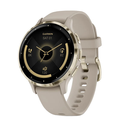 GARMIN Venu 3S GPS Fitness Smartwatch - | Silicone Band