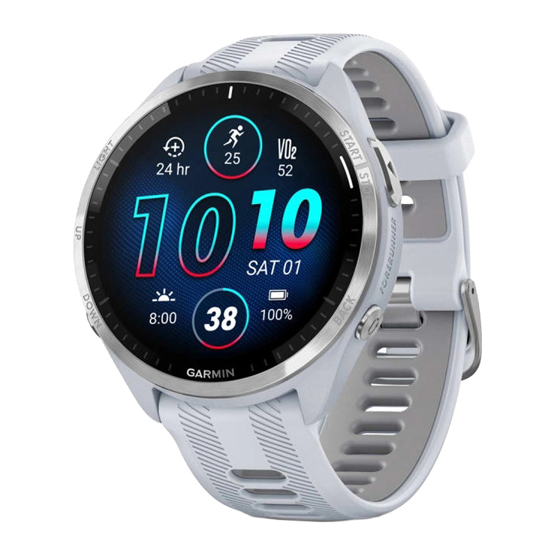 GARMIN Forerunner® 965 GPS Smartwatch | Carbon Grey DLC Titanium Bezel with Black Case