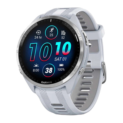 GARMIN Forerunner® 965 GPS Smartwatch | Carbon Grey DLC Titanium Bezel with Black Case