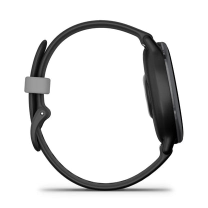 GARMIN Vivoactive 5 GPS Fitness Smartwatch - Slate Aluminum Bezel with Black Case | Silicone Band