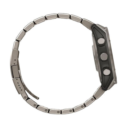 GARMIN Fenix 8 AMOLED GPS Smartwatch - Sapphire, Titanium with Vented Titanium Bracelet | 47 mm