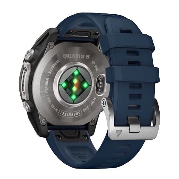 GARMIN Quatix 8 AMOLED Marine GPS Smartwatch - Sapphire Lens with Titanium Bezel | 47 mm