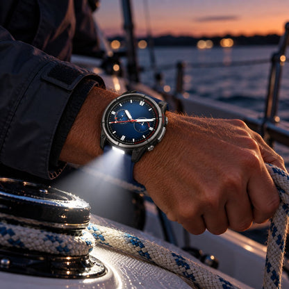 GARMIN Quatix 8 AMOLED Marine GPS Smartwatch - Sapphire Lens with Titanium Bezel | 47 mm