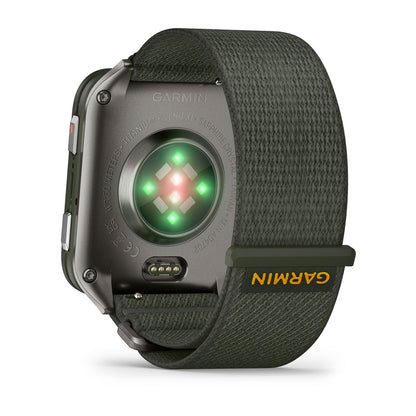 GARMIN Venu X1 Premium GPS Smartwatch - Moss | Nylon Band