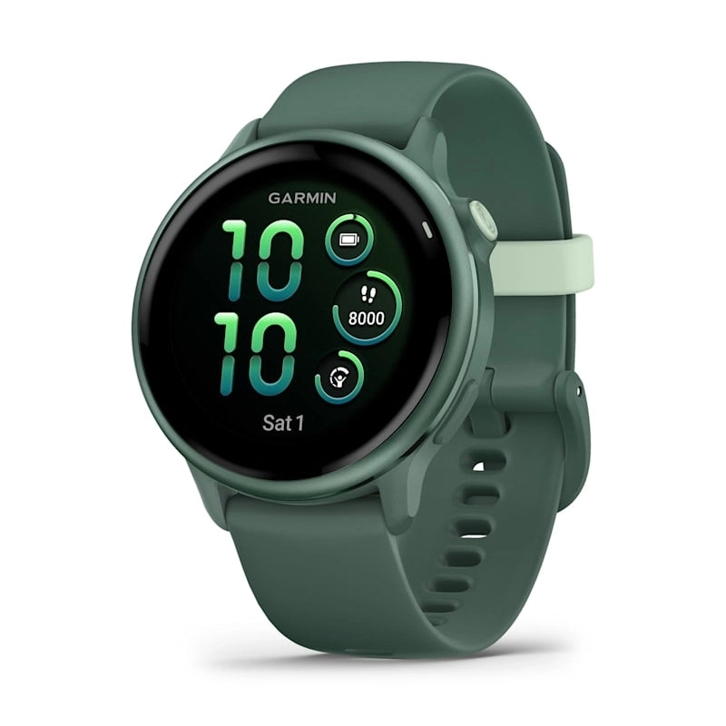 GARMIN Vivoactive 6 GPS Fitness Smartwatch - Jasper Green | Silicone Band