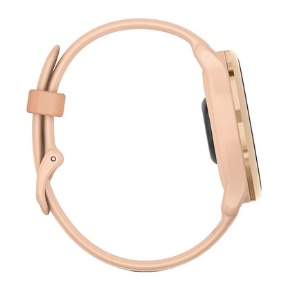 GARMIN Vivoactive 6 GPS Fitness Smartwatch - Metallic Pink Dawn with Pink Dawn Silicone Band