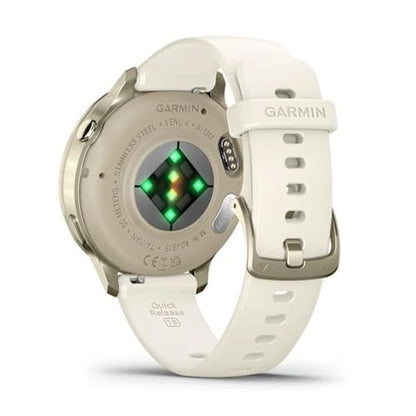 GARMIN Venu 4 GPS Fitness Smartwatch - Lunar Gold with Bone | 41mm