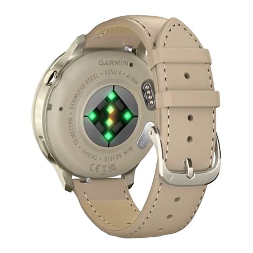 GARMIN Venu 4 GPS Smartwatch - Silver with Periwinkle Silicone Band | 41 mm