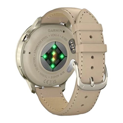 GARMIN Venu 4 GPS Smartwatch - Silver with Periwinkle Silicone Band | 41 mm