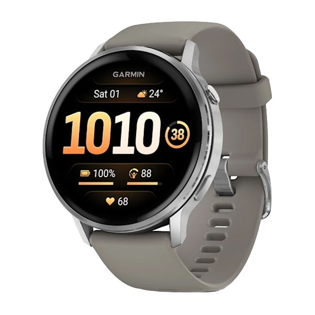 GARMIN Venu 4 GPS Fitness Smartwatch - Lunar Gold with Bone | 41mm
