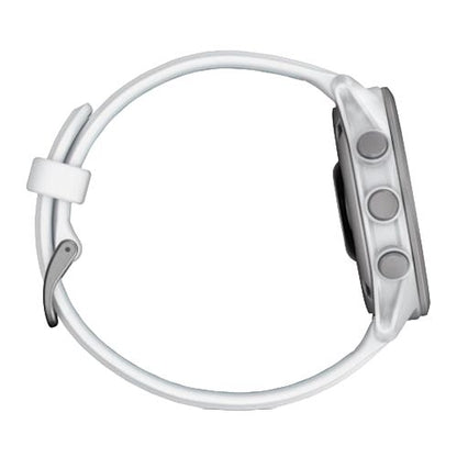 GARMIN Forerunner 170 Music GPS Running Smartwatch - Whitestone with Whitestone/Cloud Blue Band