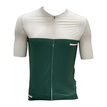 Baisky Men's Short Cycling Jersey | Black & White