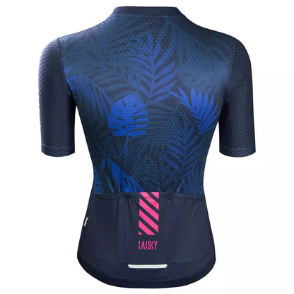 Baisky Women's Cycling Jersey | Dark Tropical 