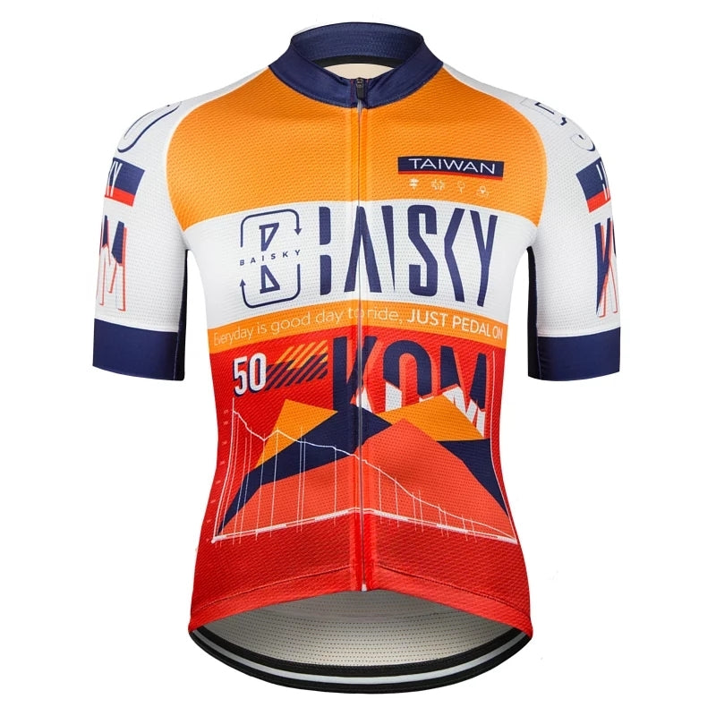 Baisky Men's Cycling Jersey | KOM | 2XL