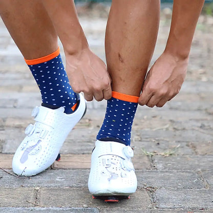 Baisky Cycling Sports Socks | Star Blue